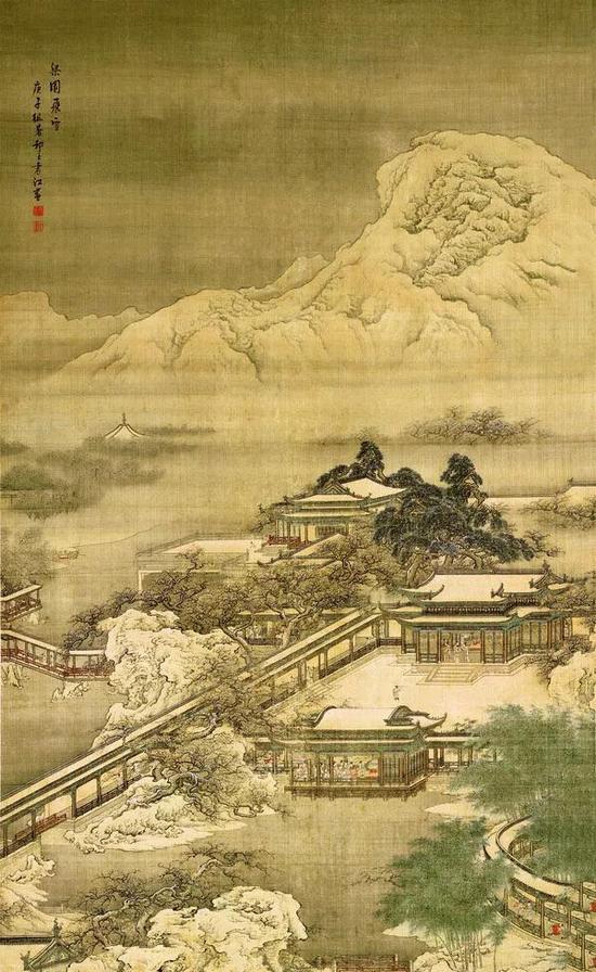 在古画中寻找消失的亭台楼阁